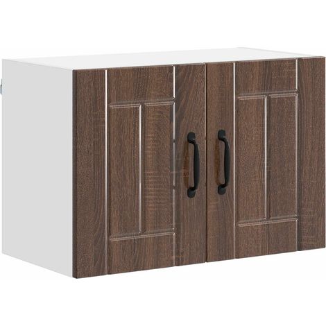 Maison Exclusive - Armario de Pared LUCCA Marrón Roble 60 x 31 x
