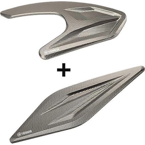S'applique au couvercle de protection du filtre à air Yamaha NMAX155 NVX/AEROX, couvercle en alliage d'aluminium (Frêne, 1 jeu YAMAHA) (1/5)