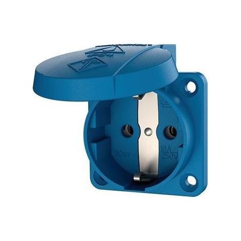 Mennekes SCHUKO-ANBAUSTECKD.BL 230V-16A (11031 SCHRAUBKLEMME)