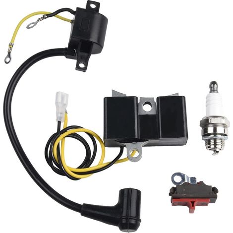 Bobine d'Allumage pour Husqvarna , Bobine D'allumage pour Tronçonneuse , for Husqvarna 61 , 66 , 162 , 266 , Référence : 501516201 (1/5)