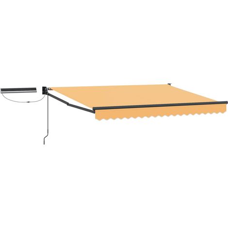 Toldo Retráctil Eléctrico Arena 100% Poliéster y Aluminio