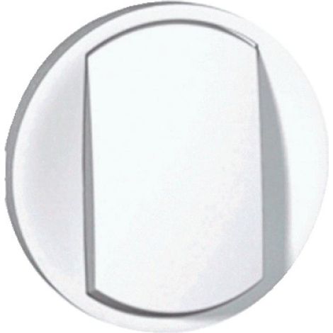 Enjoliveur étroit Céliane pour double interrupteur, va-et-vient ou poussoir finition graphite (065202) (1/5)