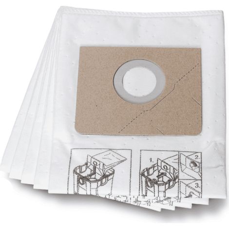 Sacco  filtro  in  vello  fine  5x  Premium  Dustex  25  L  -  31345273010