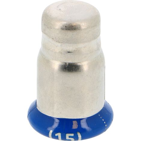 Bouchon femelle à sertir SERTIsteel Inox - Empreinte M Ø15mm
