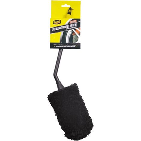 Meguiar's X190700EU Spazzola Angolare in Microfibra Supreme per la Pulizia dei Cerchi, per Una Pulizia dei Cerchi in Sicurezza, Medio (1/4)
