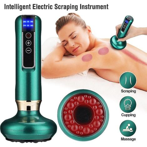 Appareil de massage par ventouses intelligent, instrument de massage par pression, machine à vide, ensemble de thérapie électrique pour le corps