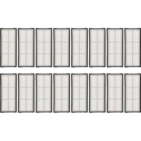 (16 pièces) filtres HEPA pour Roborock S7 S7 + S7 MaxV S7 MaxV Plus S7 MaxV Ultra S8 Pro Ultra S8 S8 S8 + Kit d&39accessoires de (1/5)