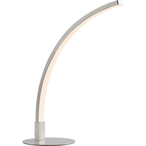 Abatjour Moderno Gru Alluminio Argento Bianco Led 6,42W 3000K (1/3)