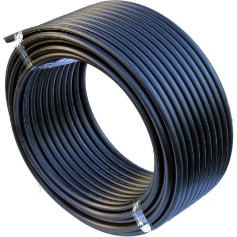 Tuyau polyéthylène alimentaire 32mm 10 bar 100m – AENOR haute densité – Résistant aux UV – Pour conduites d'eau potable - PE100