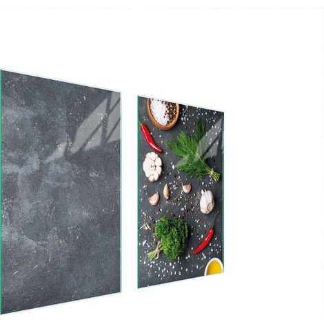PLACA PROTECTORA DE VIDRIO PARA ESTUFA 75x52 PIZARRA (1/5)