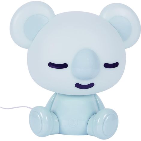 Lampe-veilleuse en forme de koala pour enfant avec 3 intensités de lumière bleu (1/5)
