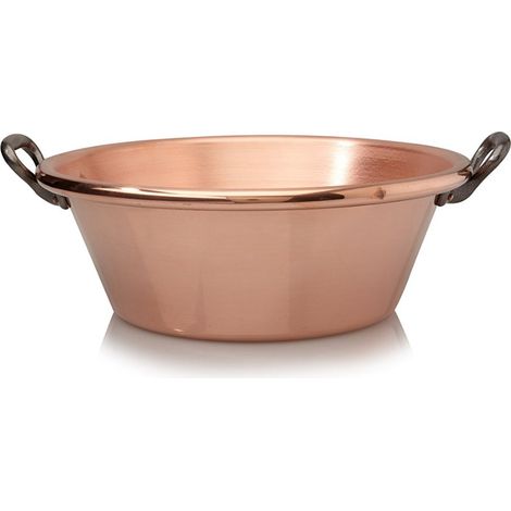 Baumalu - Bassine à confiture en cuivre 12 litres (1/2)