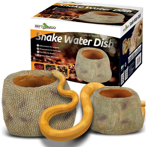 Repti-Zoo Schlangen-Wassernapf – tiefer Wassernapf für Schlangen (1/5)