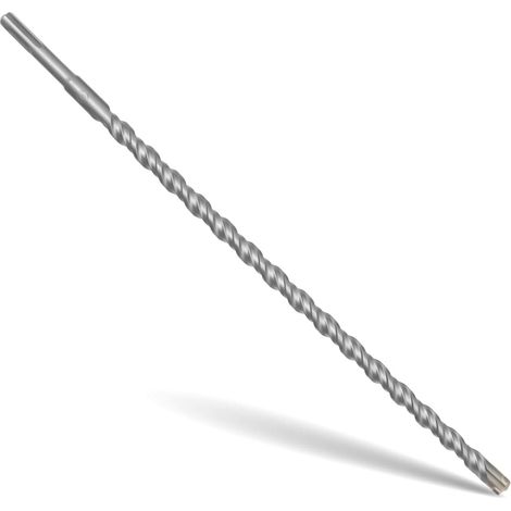 Foret SDS Plus 14mm x 400mm,avec 4 taillants en carbure et double vis, pour béton, pierre naturelle (1/5)