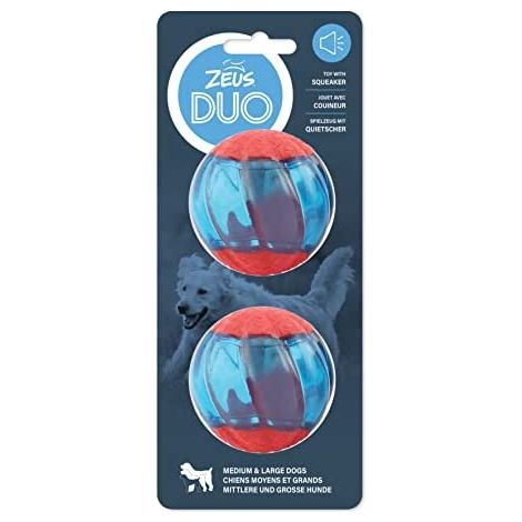 Pelotas para perros Zeus Duo - Pack de 2 (1/3)
