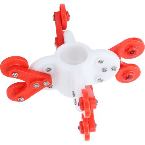 Roulette de guidage 120mm en ABS pour caméra d'inspection de canalisation 23mm, accessoire poulie pour télescope vidéo, tube =125mm (1/5)