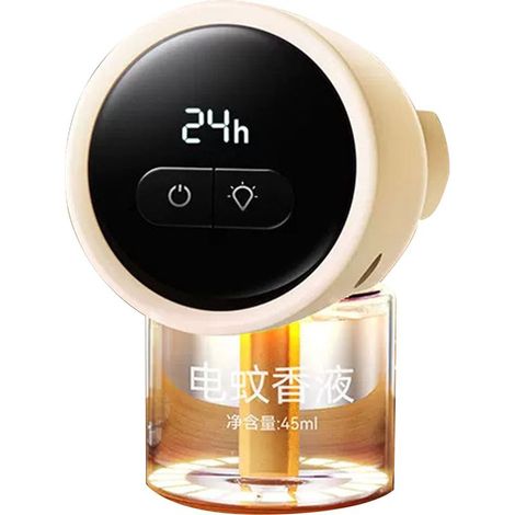 Prise anti-mouches ABS inodore, minuterie intelligente, électrique, type prise, couleur beige. (1/5)