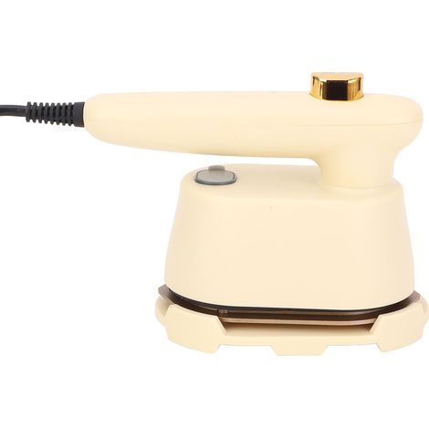Fer à repasser vapeur portable miniature, utilisable à sec et humide, idéal pour les voyages, les séjours en camping-car et les séjours en résidence étudiante. Prise américaine 110 V. (1/5)