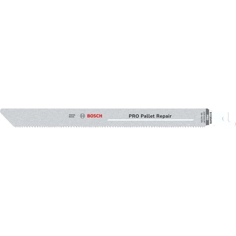 Lama Bosch 5X per sega a sciabola PRO per riparazione pallet S1135VFR 1,25 x 19 x 225 mm (1/2)