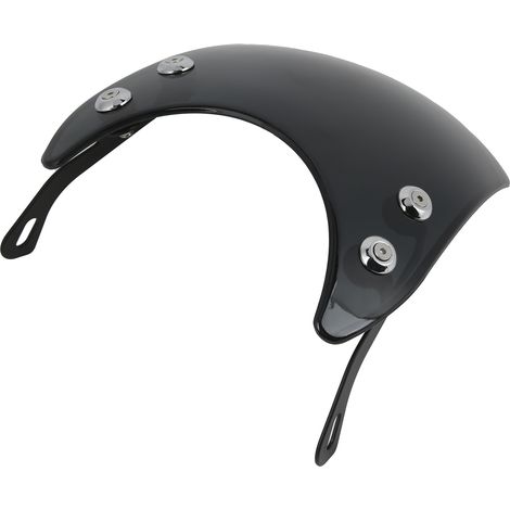 Pare-brise universel PC pour moto rétro, déflecteur de vent pour phares 5-7 pouces, pièce moto (1/5)