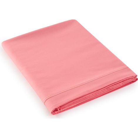 Drap Plat 240 x 300 cm Hibiscus - Linge de lit Coton Doux
