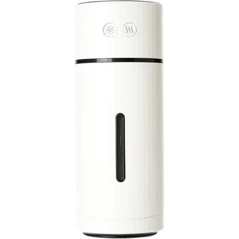 Humidificateur d'air sans fil USB de 260ML,diffuseur d'aromathérapie avec batterie Rechargeable de 1000mAh- White[E3804] (1/4)