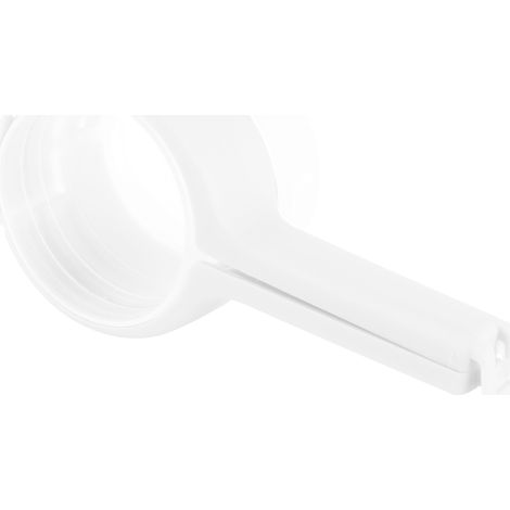 Clip pour sac de conservation alimentaire portable, accessoire de cuisine blanc (1/5)