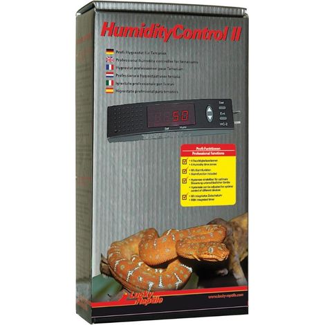 Lucky Reptile Humidity control II - Igrostato digitale con timer e ciclo diurno/notturno (1/3)