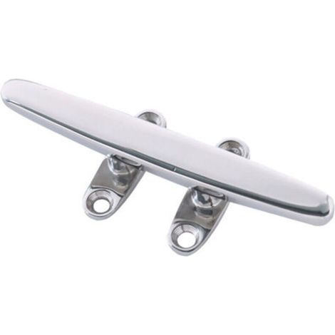 Taquet 150mm, Quai d'amarrage en Acier Inoxydable V2A, Fixation de Corde avec 4 Trous pour Voile d'ombrage, Bateau à Voile