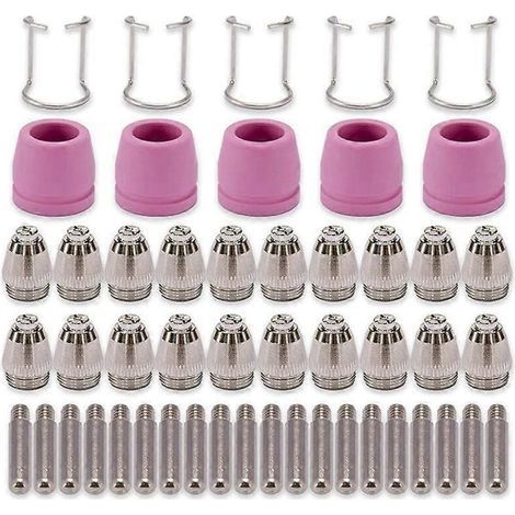 Kit de consommables pour découpeur plasma Ag60 SG-55 WSD-60 : buses et embouts de torche. Accessoires pour découpeur plasma (1/5)