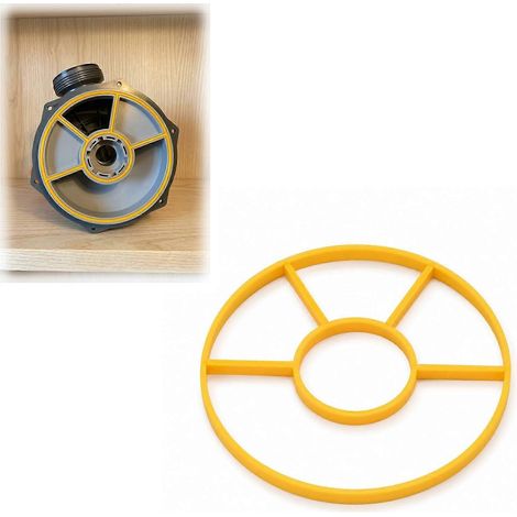 Joint d'étanchéité en forme d'araignée pour filtre à sable de piscine compatible avec le filtre à sable Bestway Flowclear, joint de remplacement pour vanne multivoies pour la réparation des fuites et (1/2)