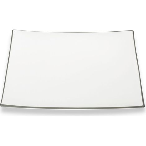 Gmundner Keramik Grauer Rand, Assiette de présentation Trend (31x31cm) (1/2)