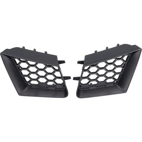 2-teilig, oberer Frontstoßstangengrill, mattschwarz, Ersatzteil für SEAT Ibiza Cordoba 6L 2002–2009