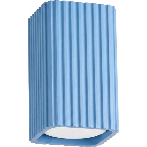 Deckenleuchte RAYO 10 himmelblau Aluminium 1xGU10 6cm Sollux (1/5)