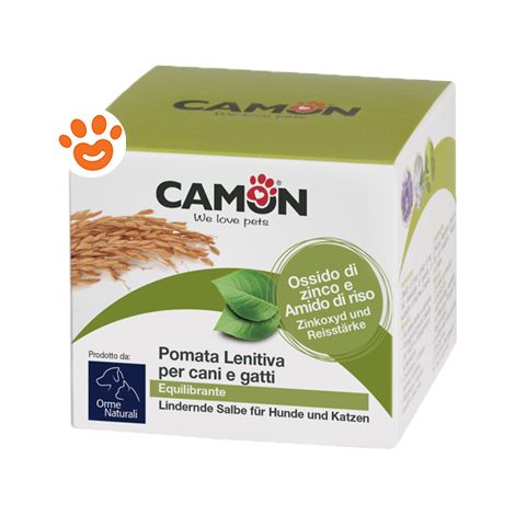 Camon Dog&Cat Orme Naturali Pomata Lenitiva - Camon Dog&Cat Orme Naturali Pomata Lenitiva - Confezione Da 100 gr