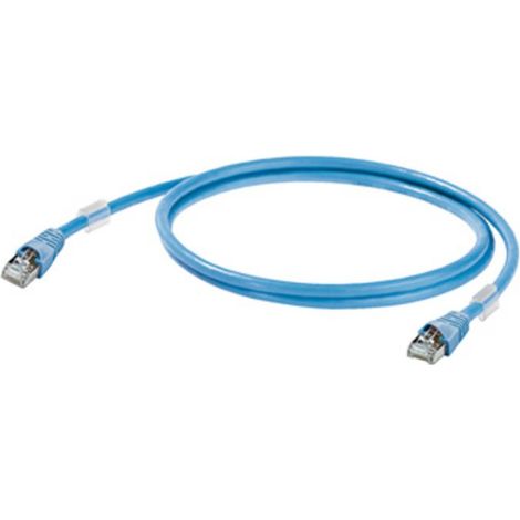 Weidmüller 1165900002 RJ45 Câble réseau, câble patch CAT 6a S/FTP 0.20 m bleu certifié UL 1 pc(s) (1/2)