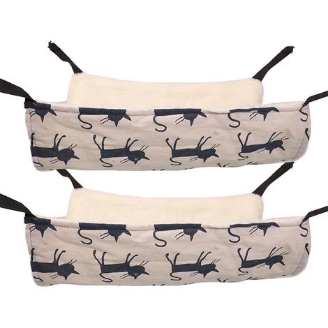 Hamac En Polaire Pour Hamster - Design 2 En 1 Avec Tunnel - Accessoire Cage Petit Animal - Hiver Chaud Et Confortable - Lot De 1 (1/5)