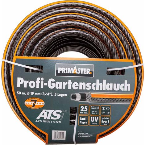 Primaster Gartenschlauch Profi 50 m Ø 19 mm (3/4 Zoll) Wasserschlauch Schlauch (1/3)