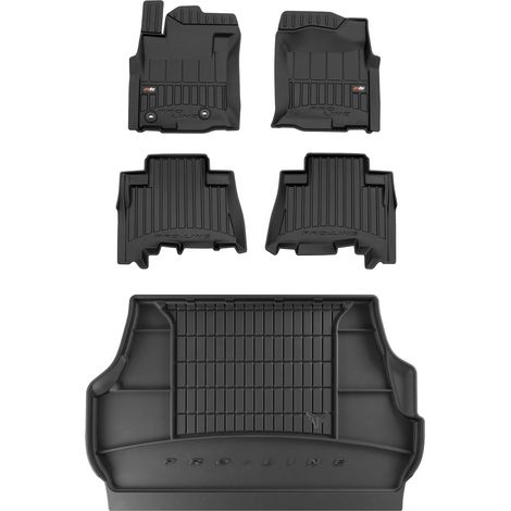 SET Alfombrillas de goma 3D Toyota Land Cruiser J200 desde 2007- 5 puertas (1/5)