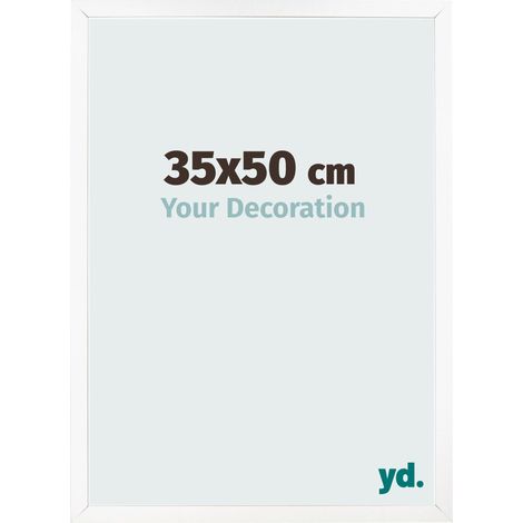 yd. - Cadre photo 35x50 - Blanc Mat - MDF - Bologna