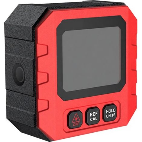 Inclinomètre numérique portable 4x90°, rapporteur numérique rétroéclairé, mesureur d'angle numérique, aimants à cinq faces, rapporteur multifonctionnel avec fonction de maintien des données (1/5)