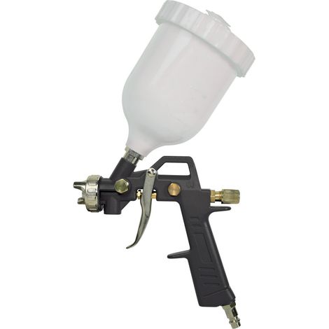 Pistolet à peinture avec réservoir plastique à gravité - AUTOBEST (1/3)