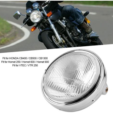 Phare de moto 35W puissant pour CB400 CB500 CB1300, 7‑7/8 pouces (1/5)