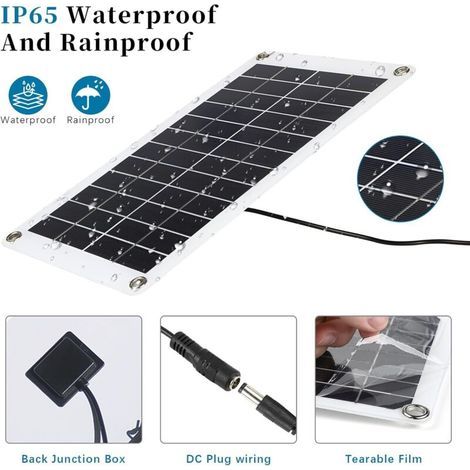 Set mit 2 Solar-Abluftventilatoren mit 8-W-Panel – Bürstenlose Gleichstromventilatoren, IP65 wasserdicht, für Gewächshäuser, Hühnerställe, Hundezwinger und Unterstände im Freien (1/5)