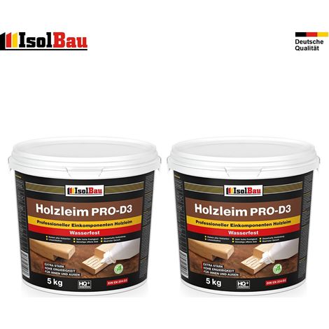 IsolBau Holzleim PRO D3 Holzleim 10 kg (1/5)
