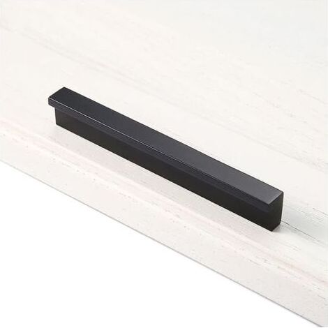 Boutons et poignées de meubles,2x 90° L Boutons de portesTiroir Placard Intérieure Meuble Tirer,192mm, Aluminium (1/5)