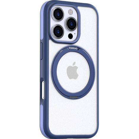 Funda Torras Ostand R Fusion Series para iPhone 16 Pro (Azul)