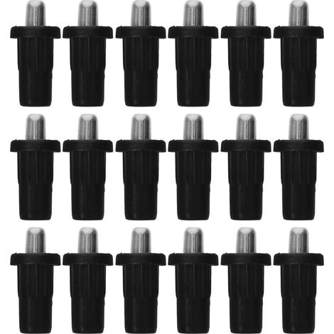 50 goupilles élastiques pour charnières de porte d'armoire, fixation sécurisée, en plastique et (1/5)