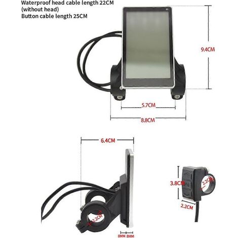 Écran LCD universel pour vélo électrique (1/5)