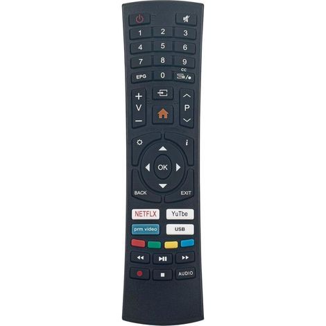 Replacement remote control for Caixun TV DVB-T2S2C LE-43N4 DVBT2S2C LE43N4 (1/4)